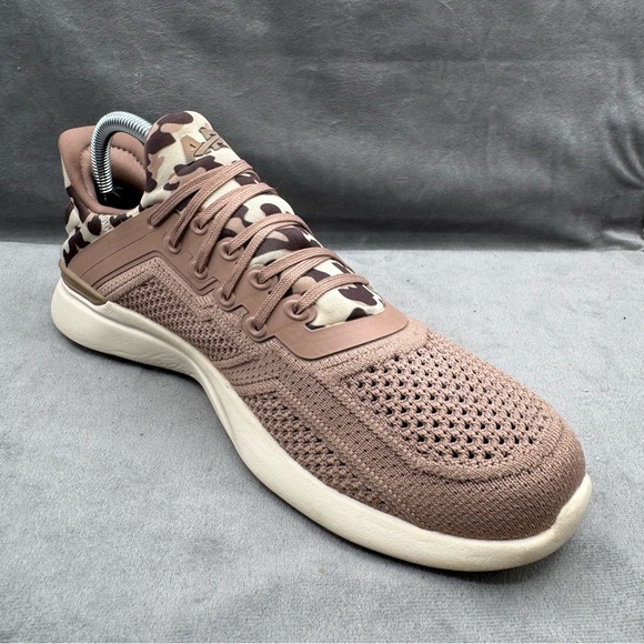 APL TechLoom Tracer Women’s 9 Beach Almond Leopard Lightweight Running Sneakers - Picture 8 of 14